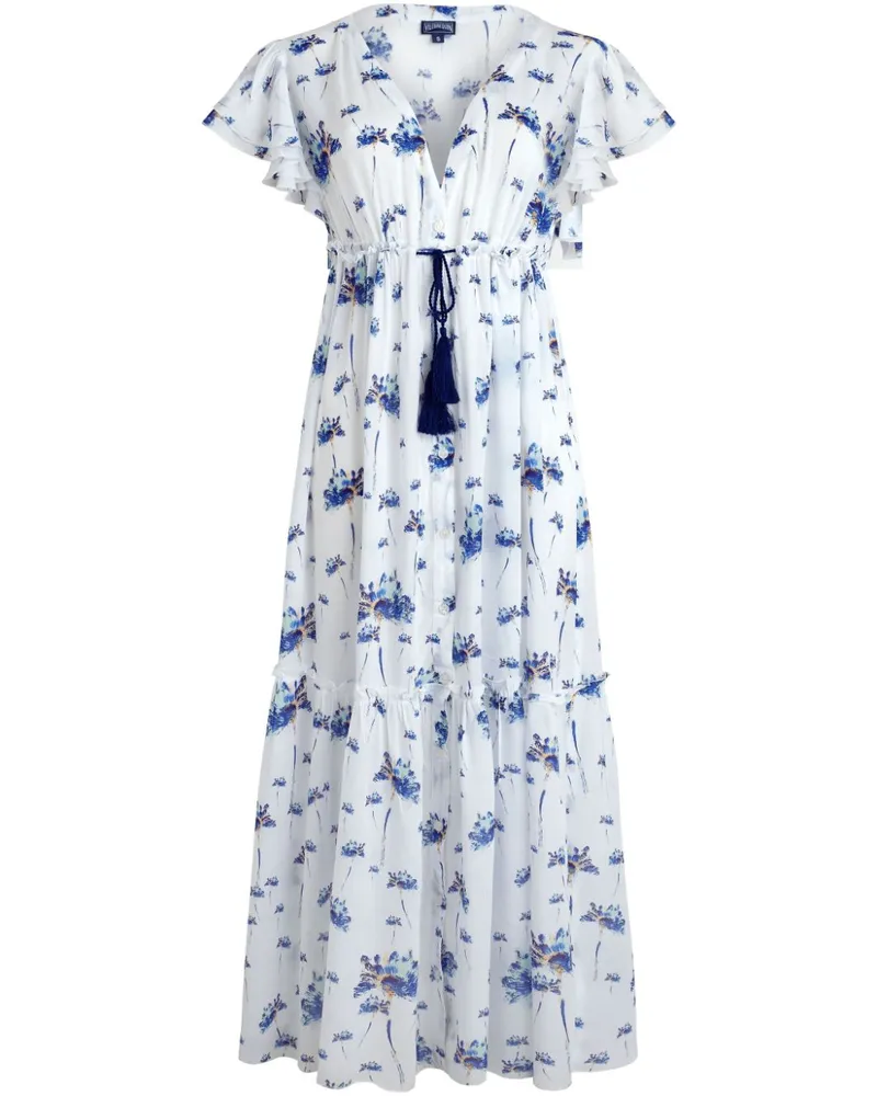 Vilebrequin Herbier Maxikleid - Weiß Weiß