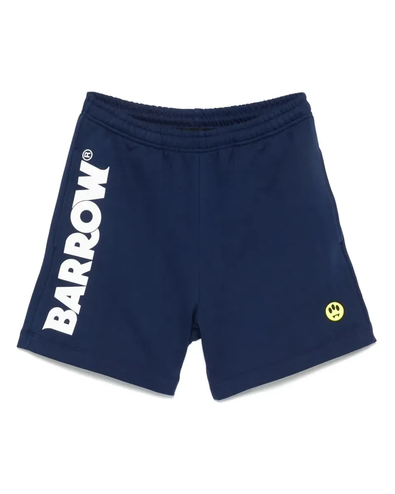 BARROW Shorts mit Logo-Motiv - Blau Blau