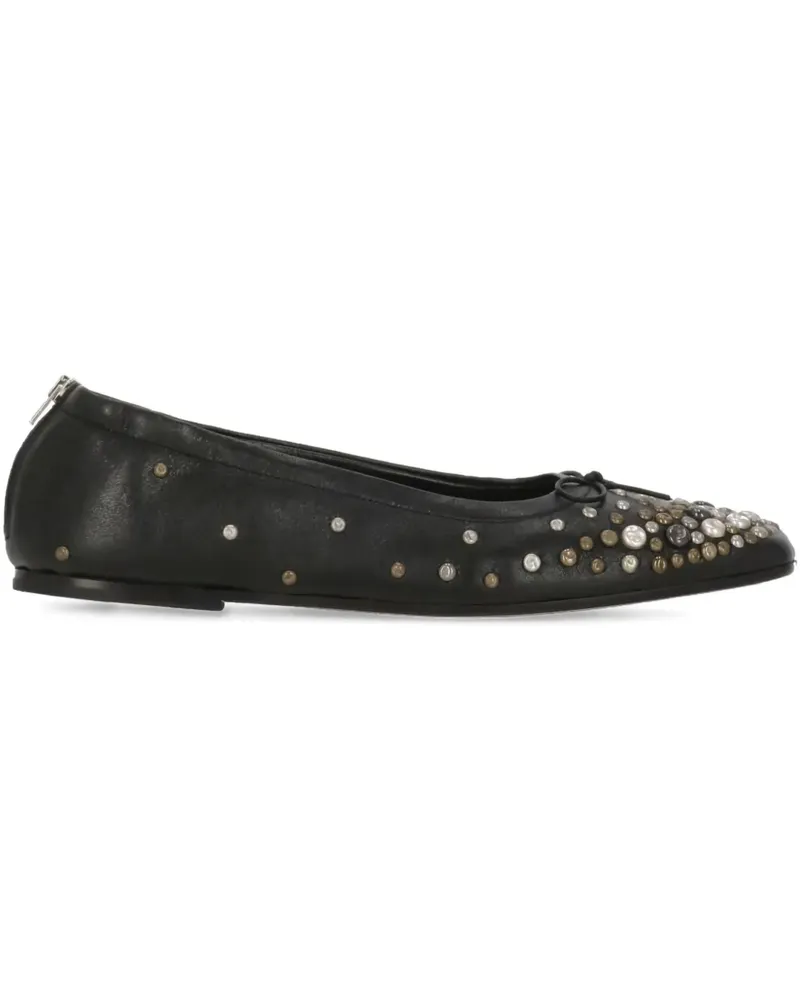 Golden Goose Amy Ballerinas - Schwarz Schwarz
