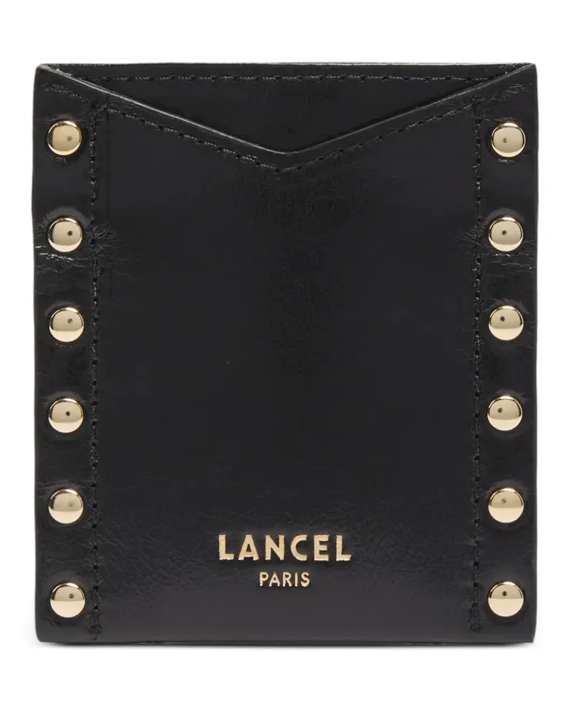 Lancel Kartenetui mit Nieten - Schwarz Schwarz