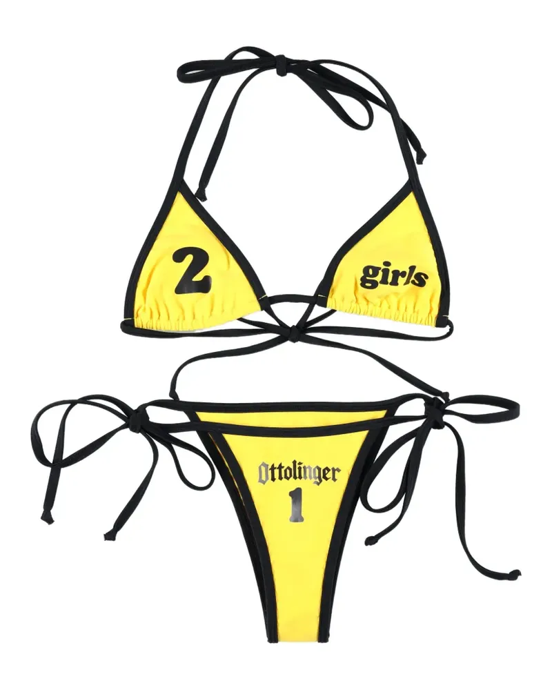 OTTOLINGER logo-print bikini - Gelb Gelb