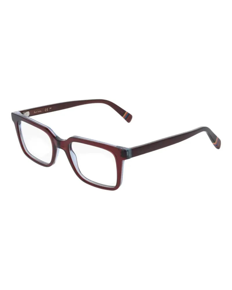 Paul Smith Maltby rectangle-frame glasses - Rot Rot
