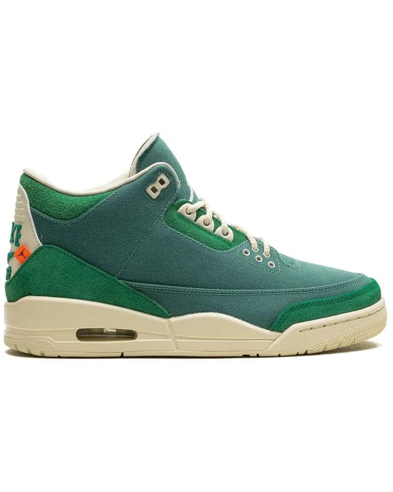 Jordan x Nina Chanel Abney Air  3 Retro SP "Bicoastal" Sneakers - Grün Grün