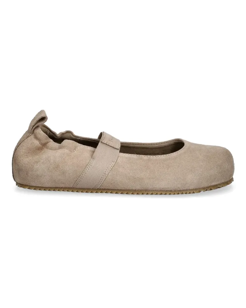 INUIKII Molly suede ballet flats - Nude Nude