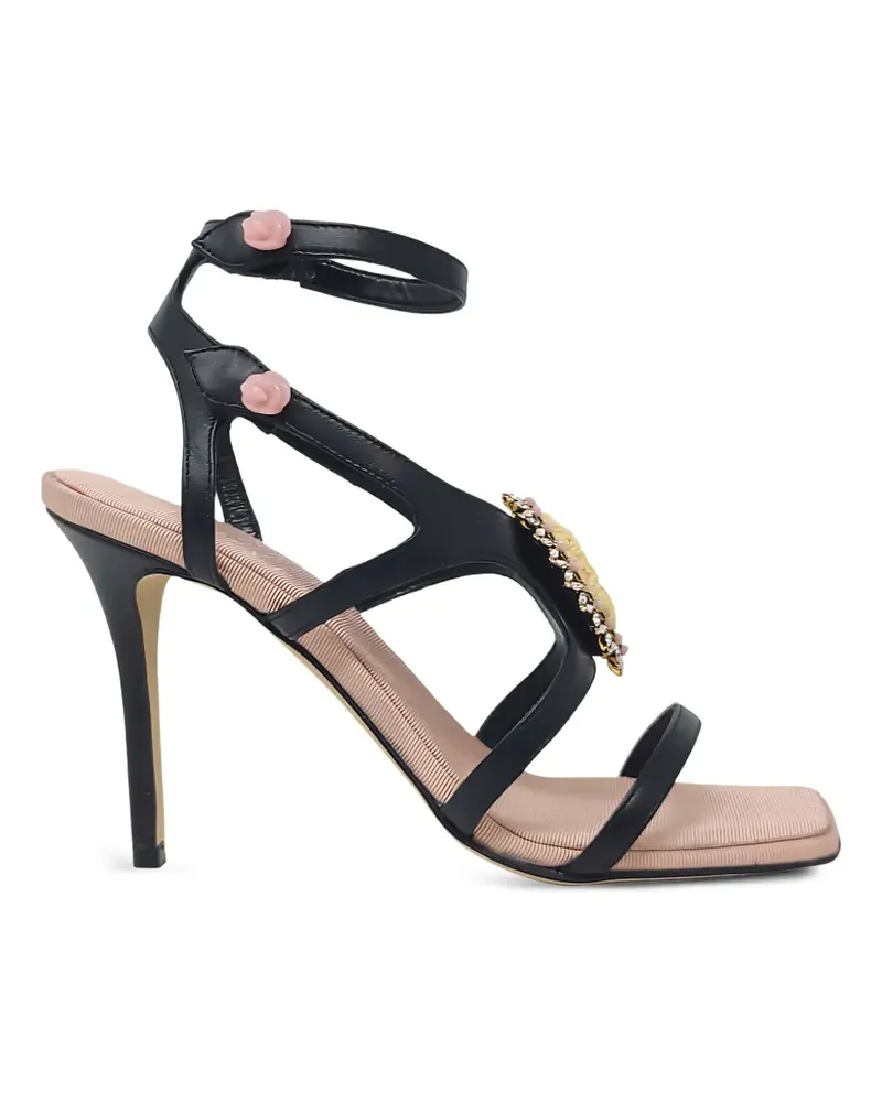 MADISON.MAISON Cameo Sandalen - Schwarz Schwarz