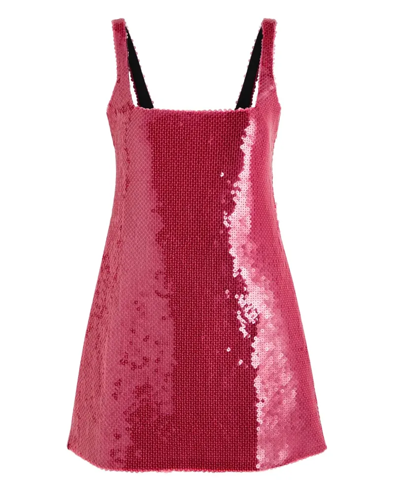 16ARLINGTON Pailettenkleid mit Trägern - Rosa Rosa