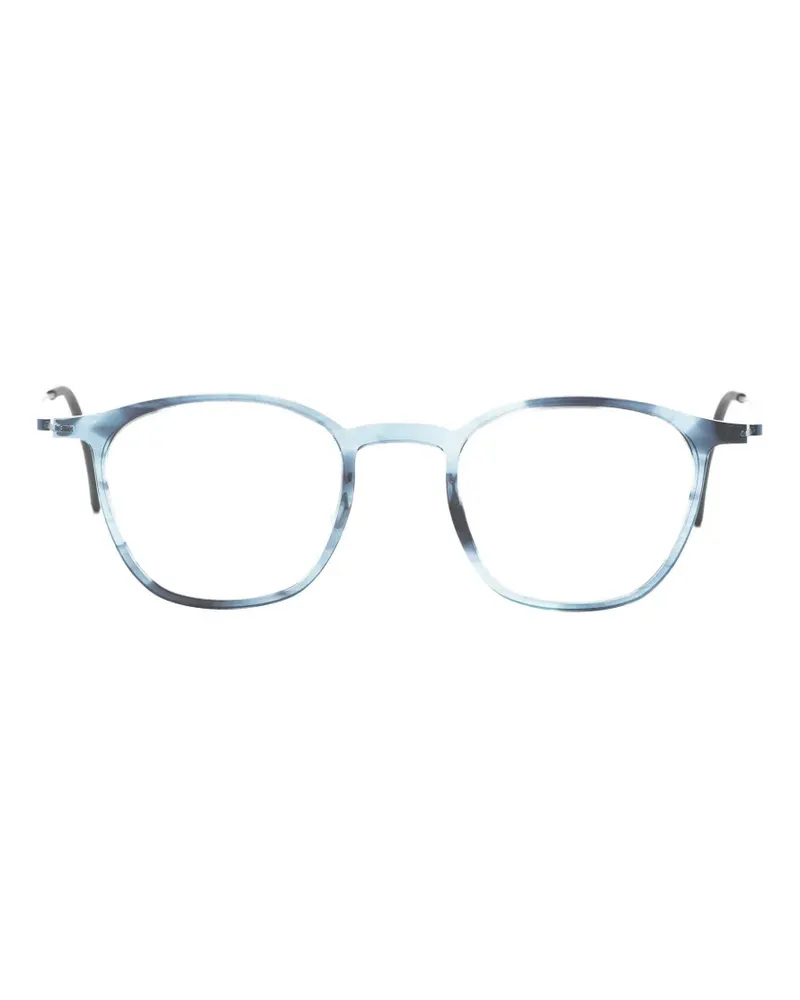 Lindberg 5351 Brille mit rundem Gestell - Blau Blau