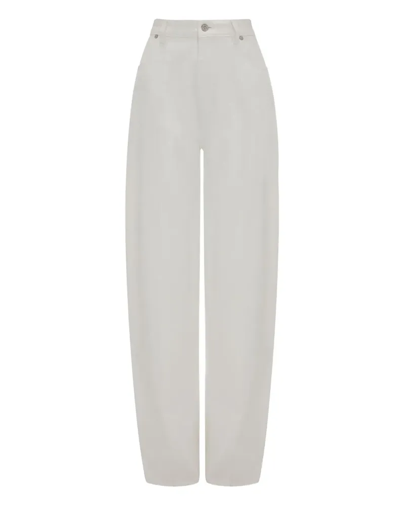 Victoria Beckham Geknotete Jeans - Weiß Weiß