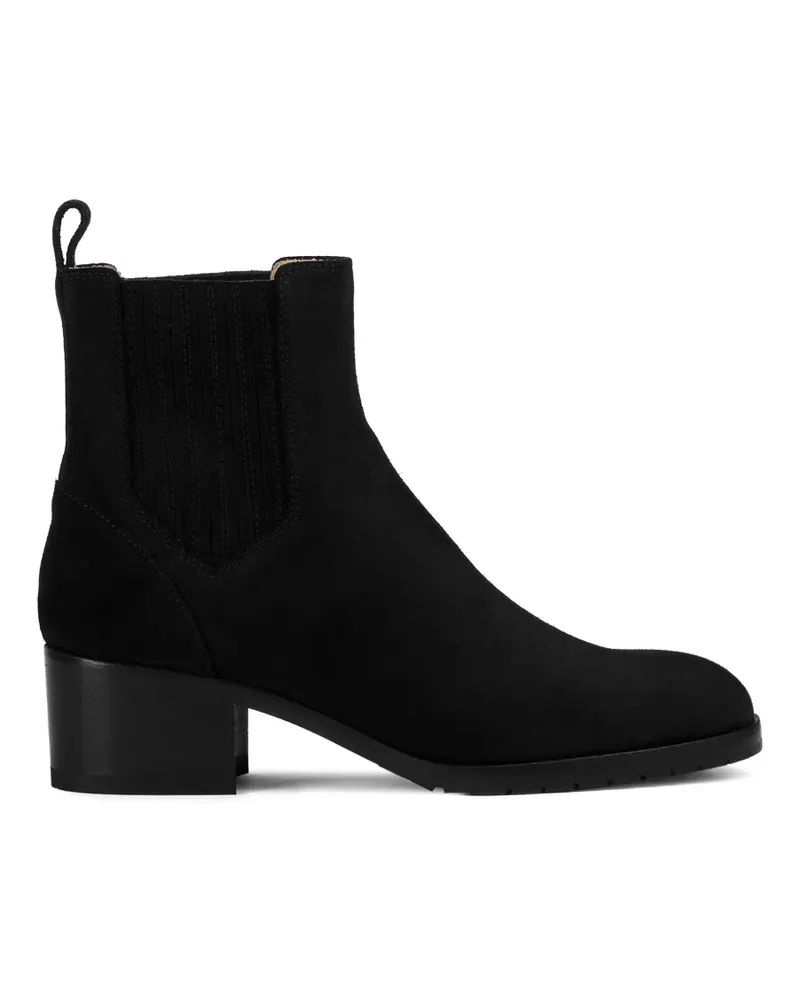 Doucal´s suede Chelsea boots - Schwarz Schwarz