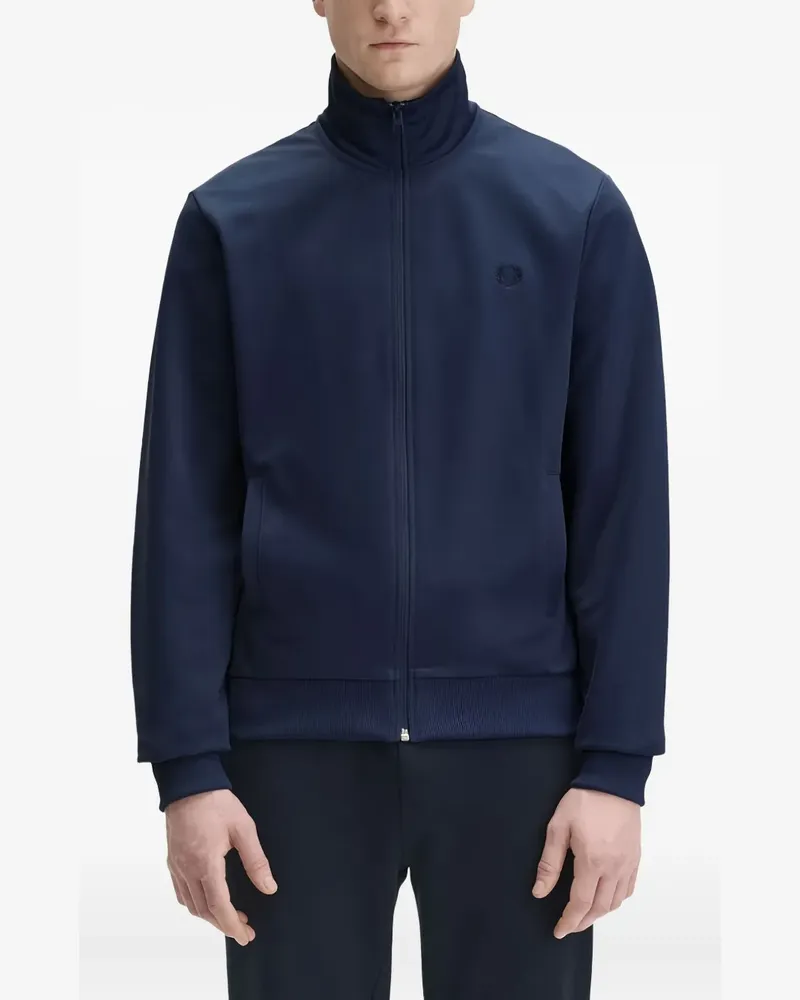 Fred Perry Jacke mit Stehkragen - Blau Blau
