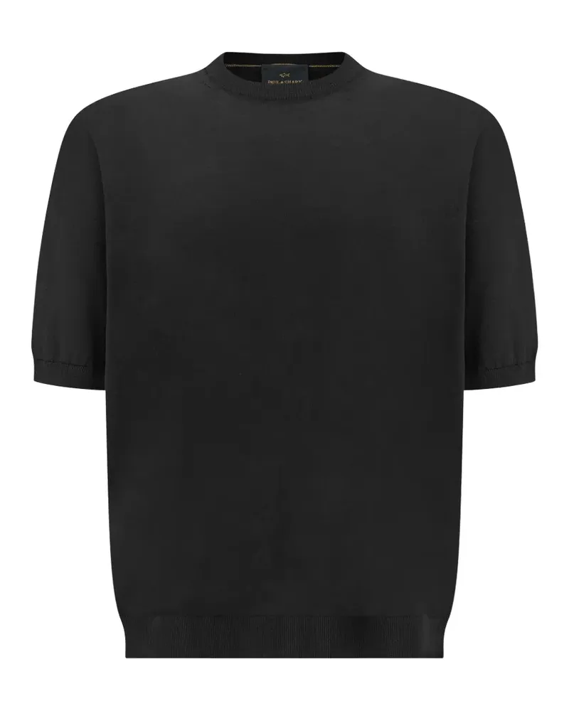 Paul & Shark Pullover mit kurzen Ärmeln - Schwarz Schwarz