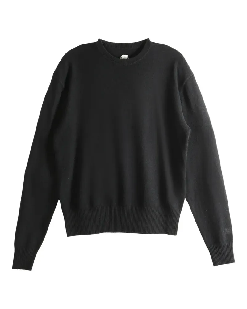 Totême Gerippter Pullover - Schwarz Schwarz