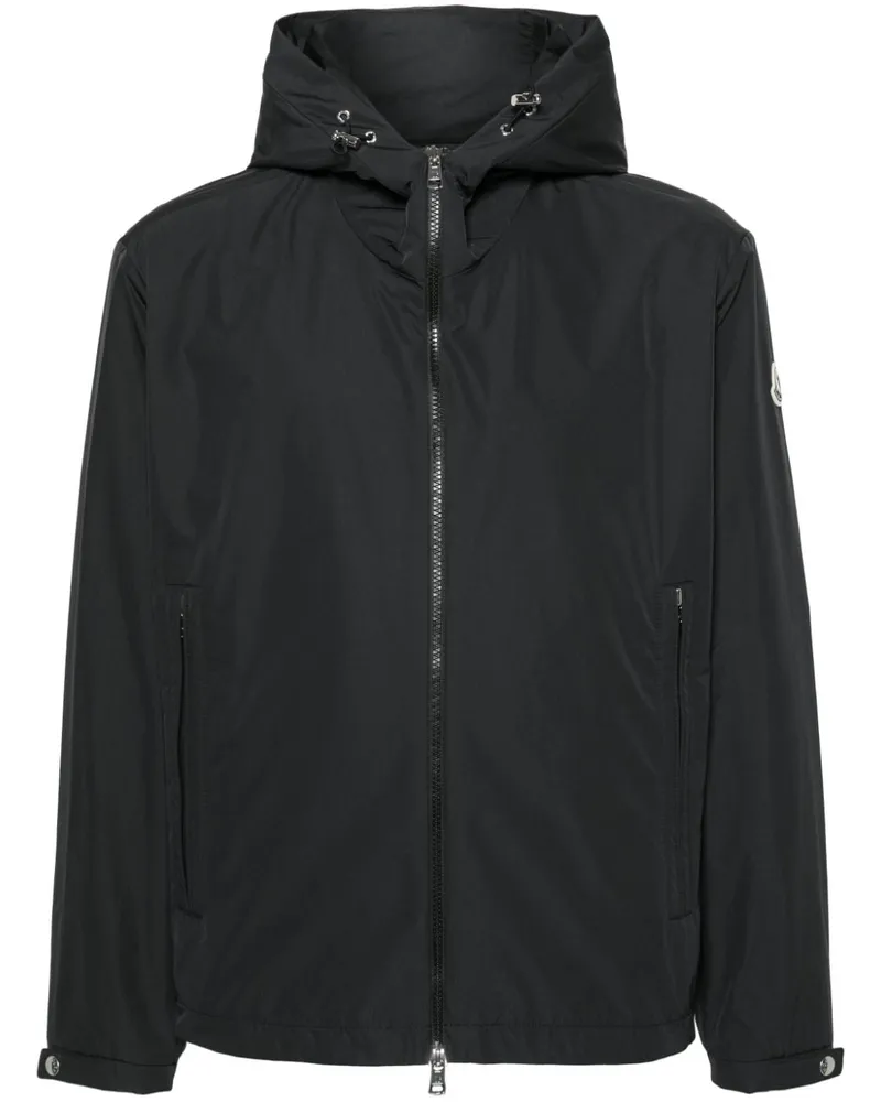 Moncler Traversier Kapuzenjacke - Schwarz Schwarz