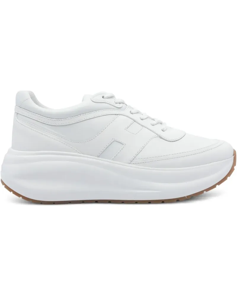 Hogan Sneakers mit runder Kappe - Weiß Weiß