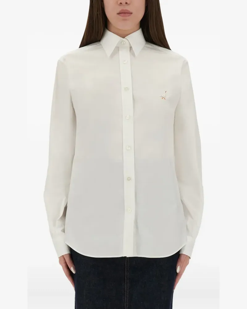 Moschino long sleeve shirt - Weiß Weiß
