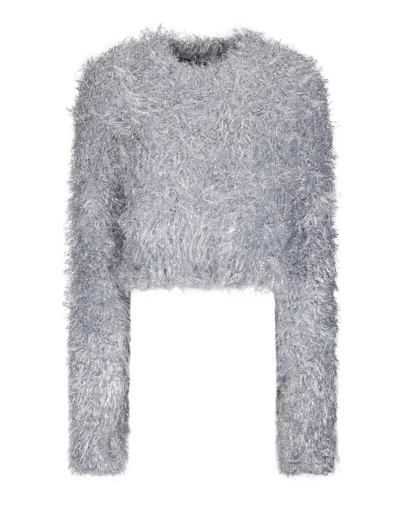 Junya Watanabe Pullover im Metallic-Look - Silber Silber