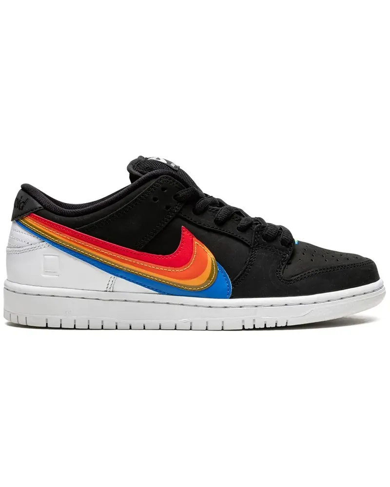 Nike x Polaroid SB Dunk Low Sneakers - Schwarz Schwarz