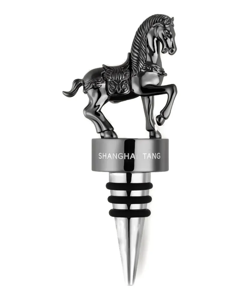 Shanghai Tang Tang horse wine stopper - Grau Grau