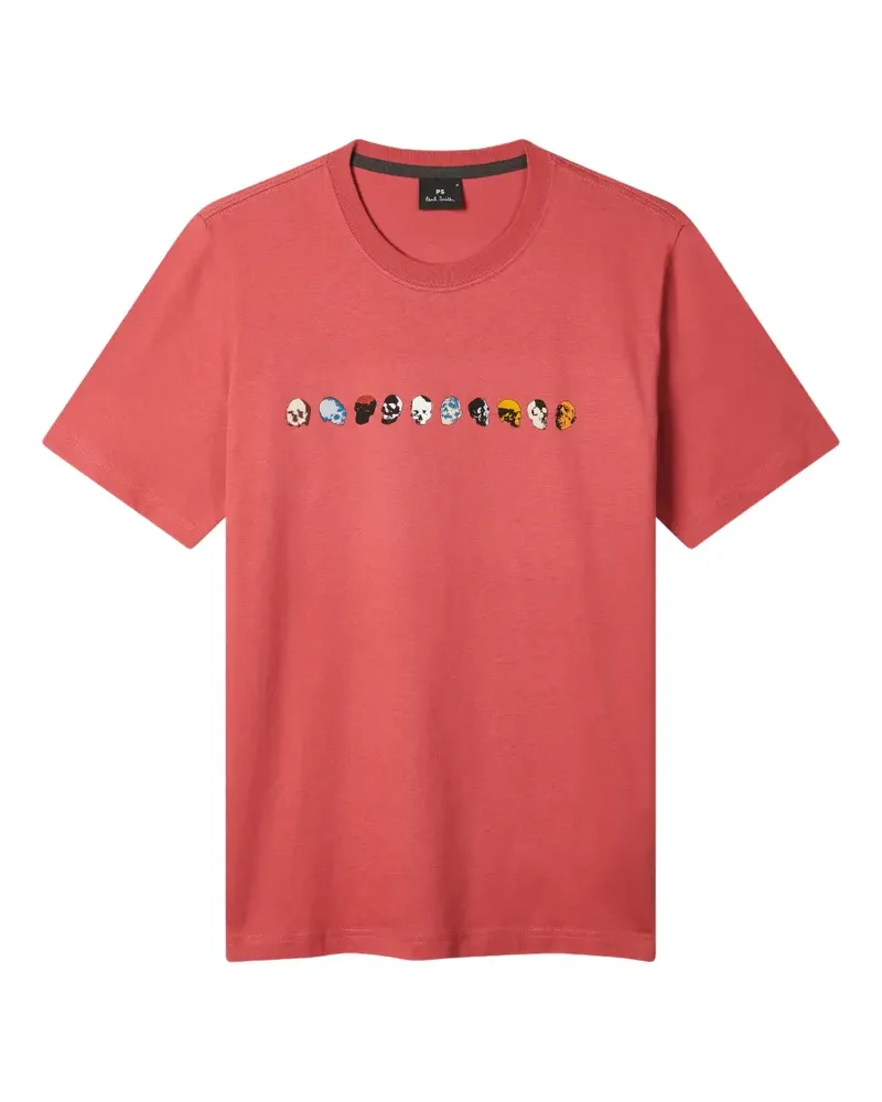 Paul Smith skull-print T-shirt - Rosa Rosa