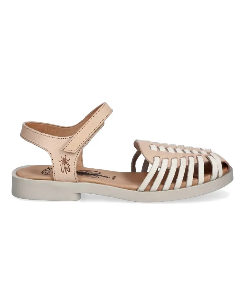 Fly London woven touch-strap sandals - Nude Nude
