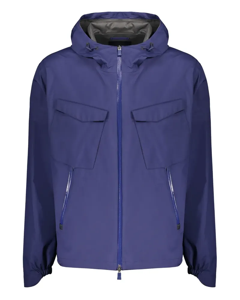 Herno Jacke mit Kapuze - Blau Blau