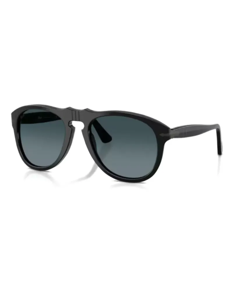 Persol round frame sunglasses - Schwarz Schwarz