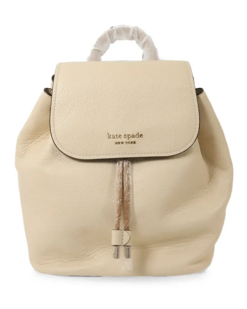 Kate Spade grained leather backpack - Nude Nude