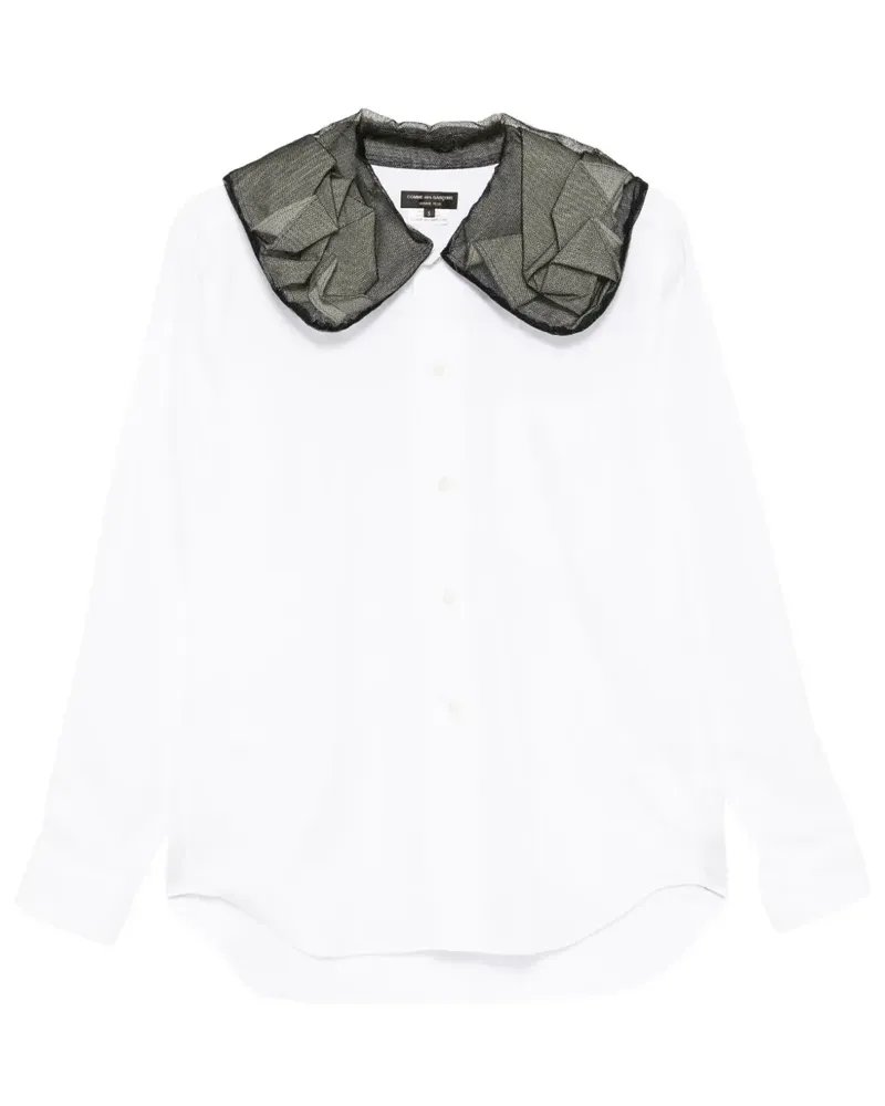 Comme des Garçons Klassisches Hemd - Weiß Weiß