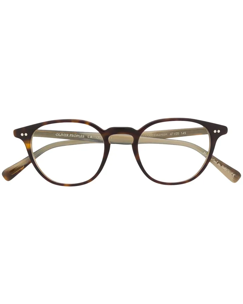 Oliver Peoples Emerson' Brille - Braun Braun