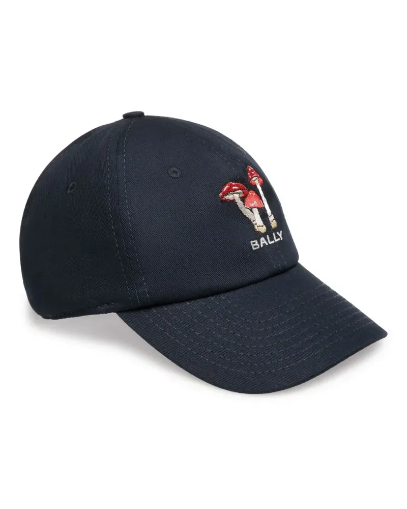 Bally Enchanting Mushrooms Baseballkappe - Blau Blau