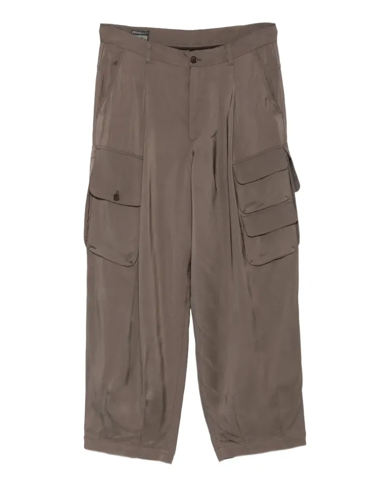 Giorgio Armani Cargohose mit Falten - Braun Braun