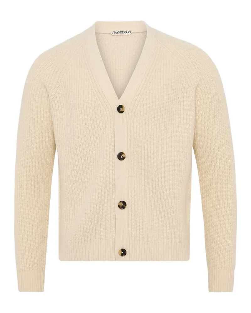 J.W.Anderson Cardigan mit V-Ausschnitt - Nude Nude