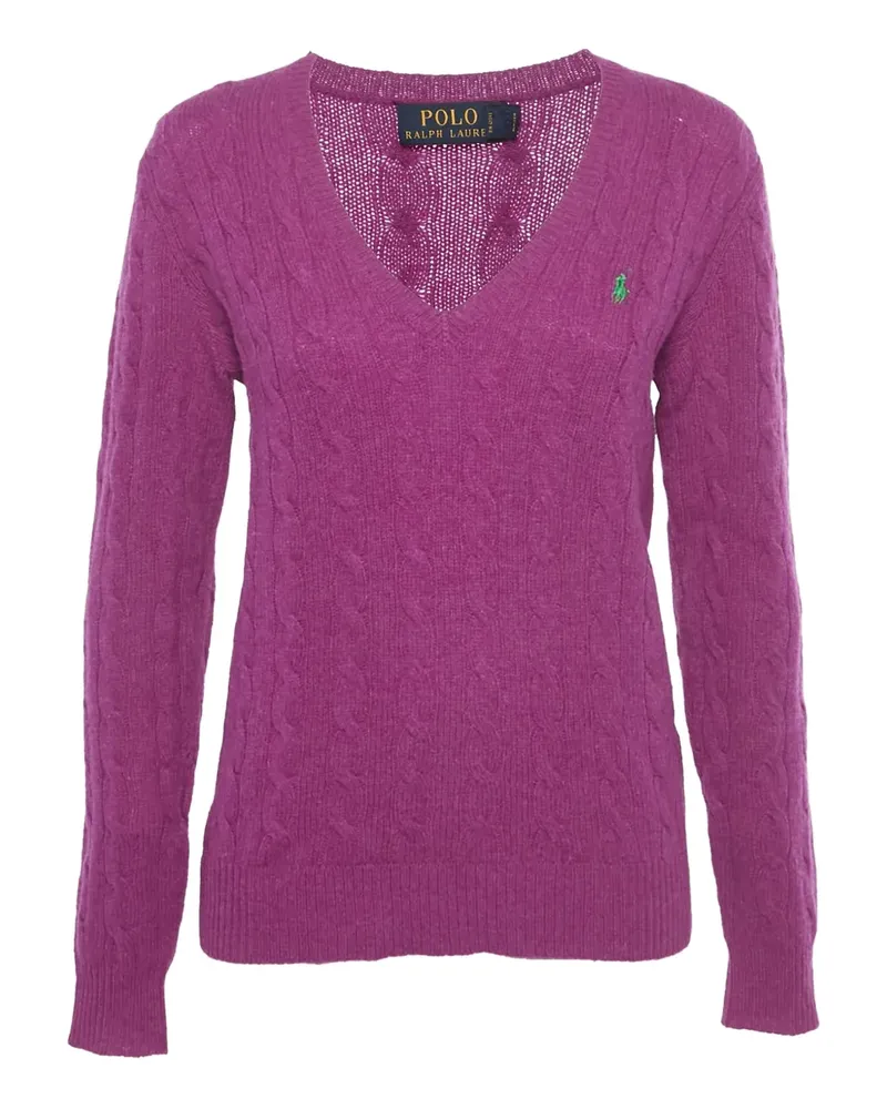 Ralph Lauren logo-embroidered sweater - Violett Violett