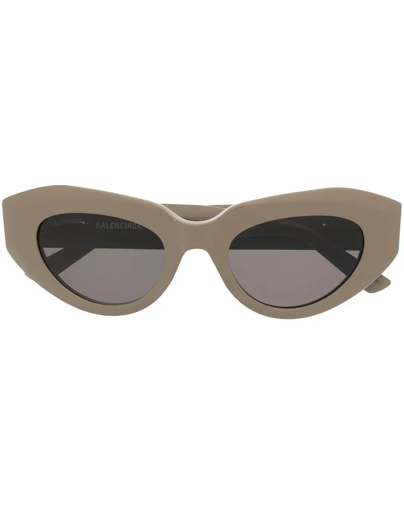 Balenciaga Dynasty Sonnenbrille mit D-Gestell - Braun Braun