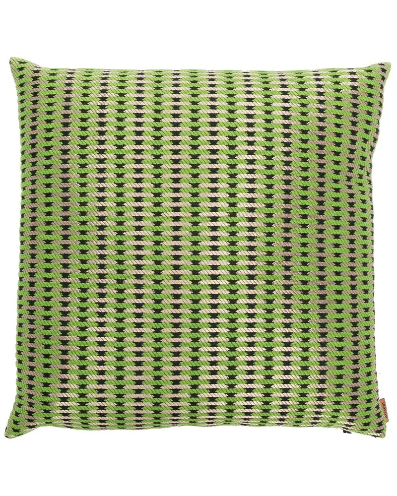 Missoni Home Geometrisch gemustertes Kissen - Grün Grün