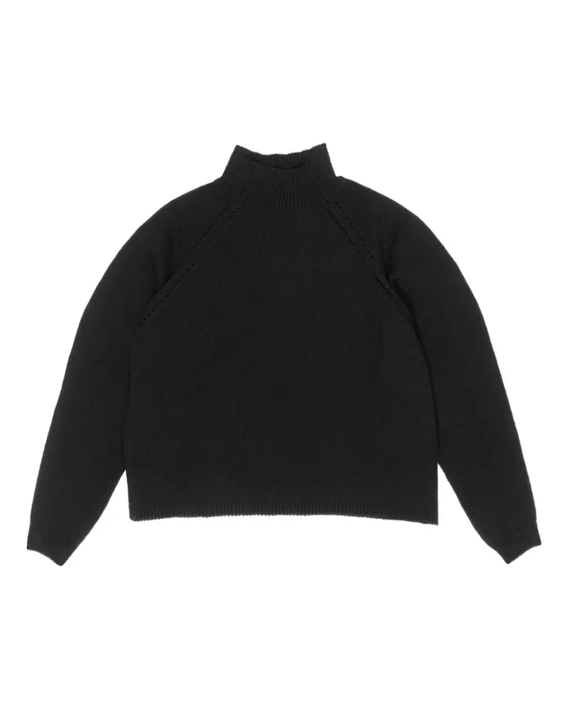BIMBA Y LOLA Pullover mit Stehkragen - Schwarz Schwarz