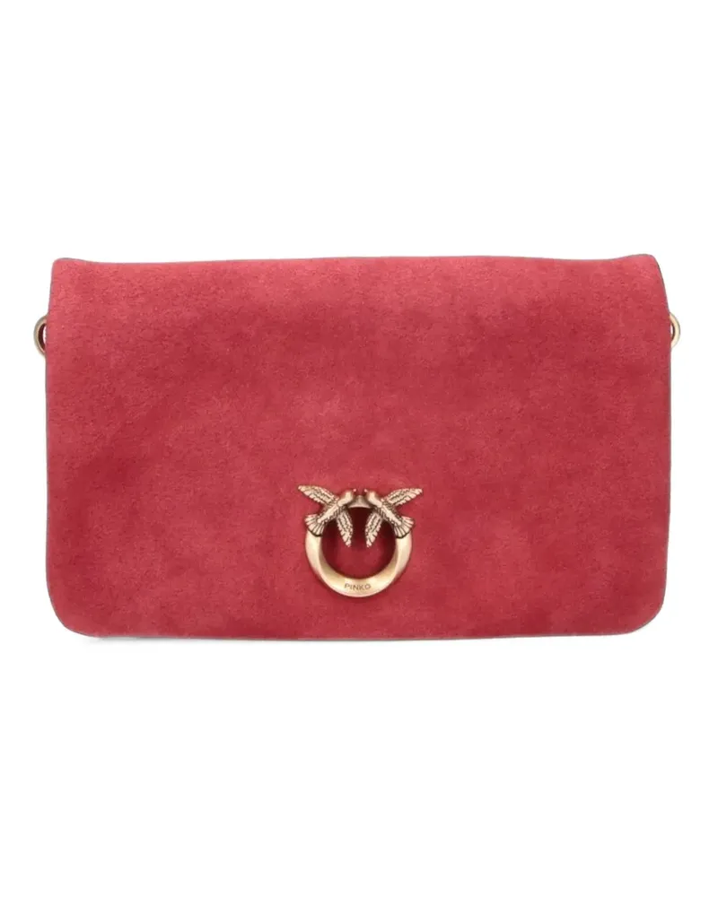 Pinko Love Birds Schultertasche - Rot Rot