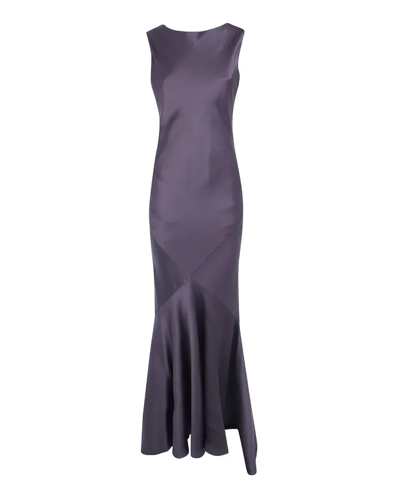 Max Mara scoop-back maxi dress - Braun Braun
