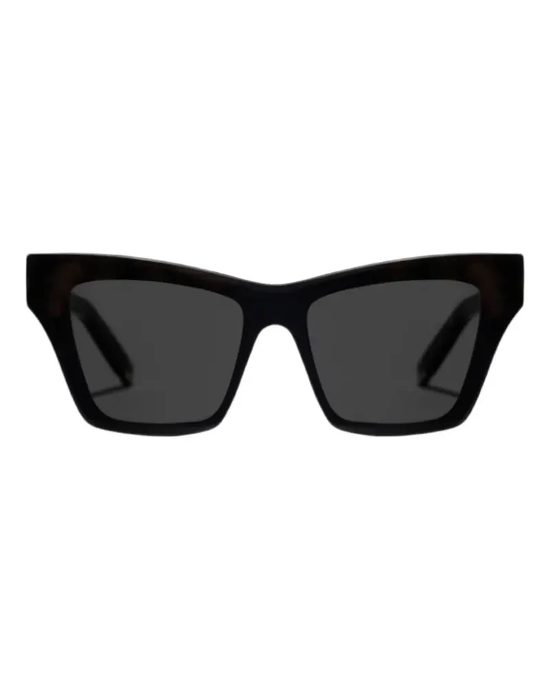 Elisabetta Franchi cat-eye sunglasses - Schwarz Schwarz
