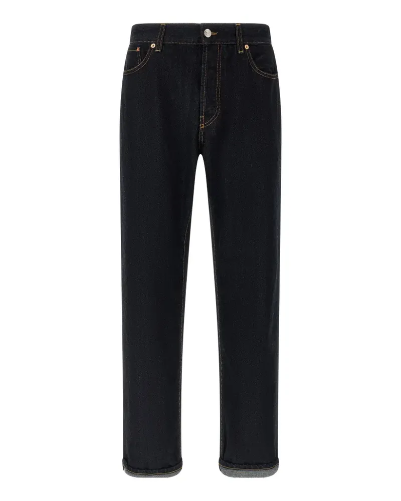 Department 5 Jeans mit Kontrastnähten - Blau Blau