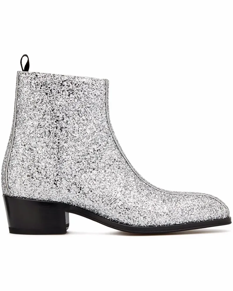 Giuseppe Zanotti New York Stiefel im Glitter-Look - Metallic Metallic