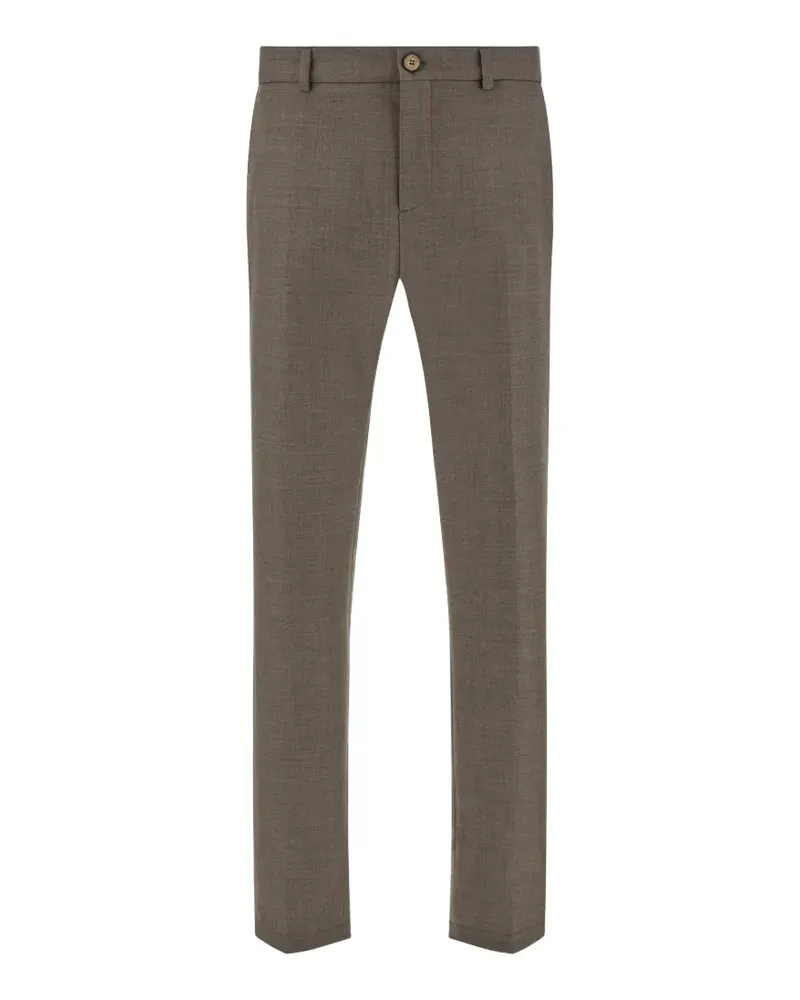 Paul & Shark Bellagio wool trousers - Braun Braun