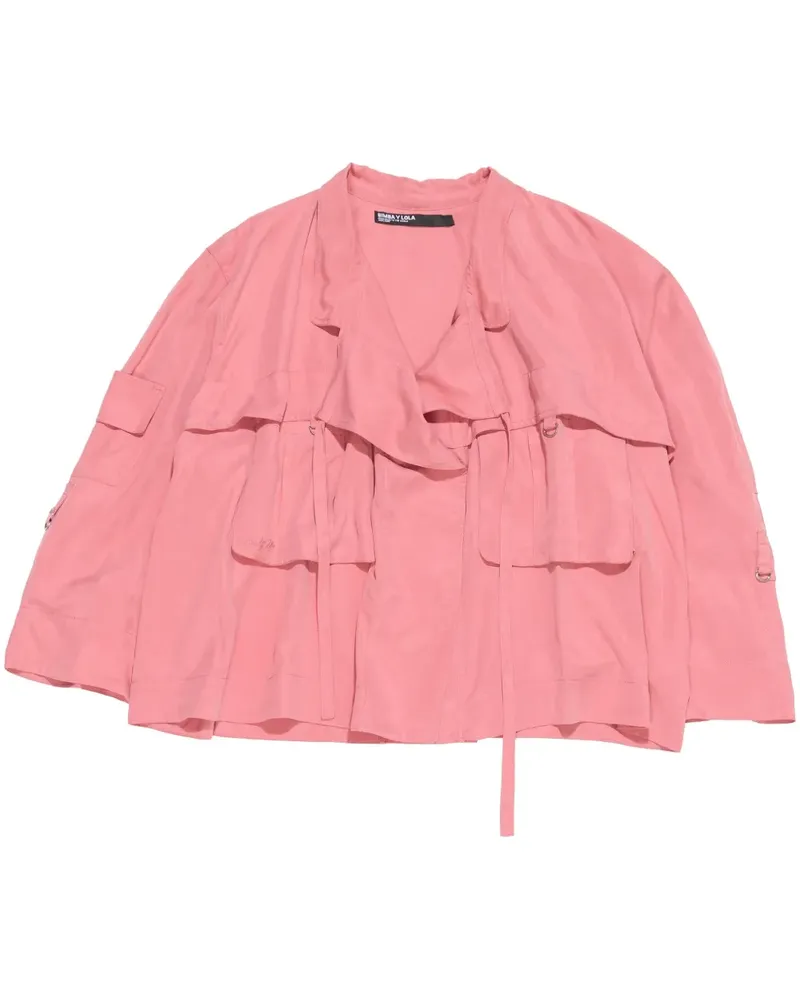 BIMBA Y LOLA Doppelreihige Jacke - Rosa Rosa