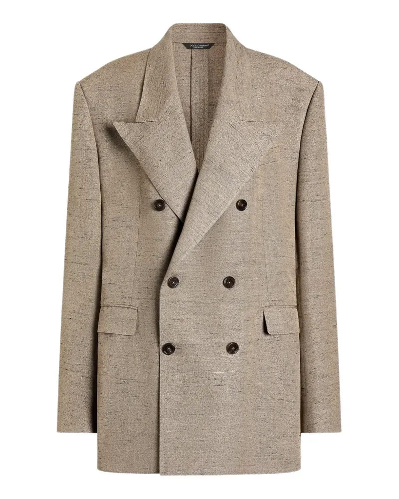Dolce & Gabbana Doppelreihiges Sakko - Nude Nude