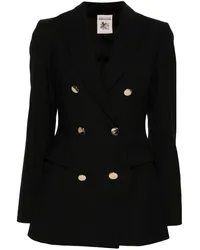 Semicouture Doppelreihiger Blazer Schwarz