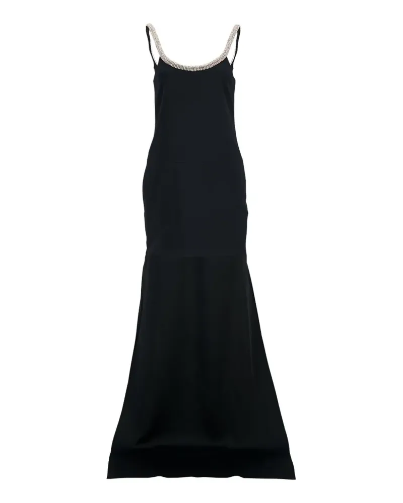 Tom Ford Asymmetrisches Kleid mit Kristallen - Schwarz Schwarz