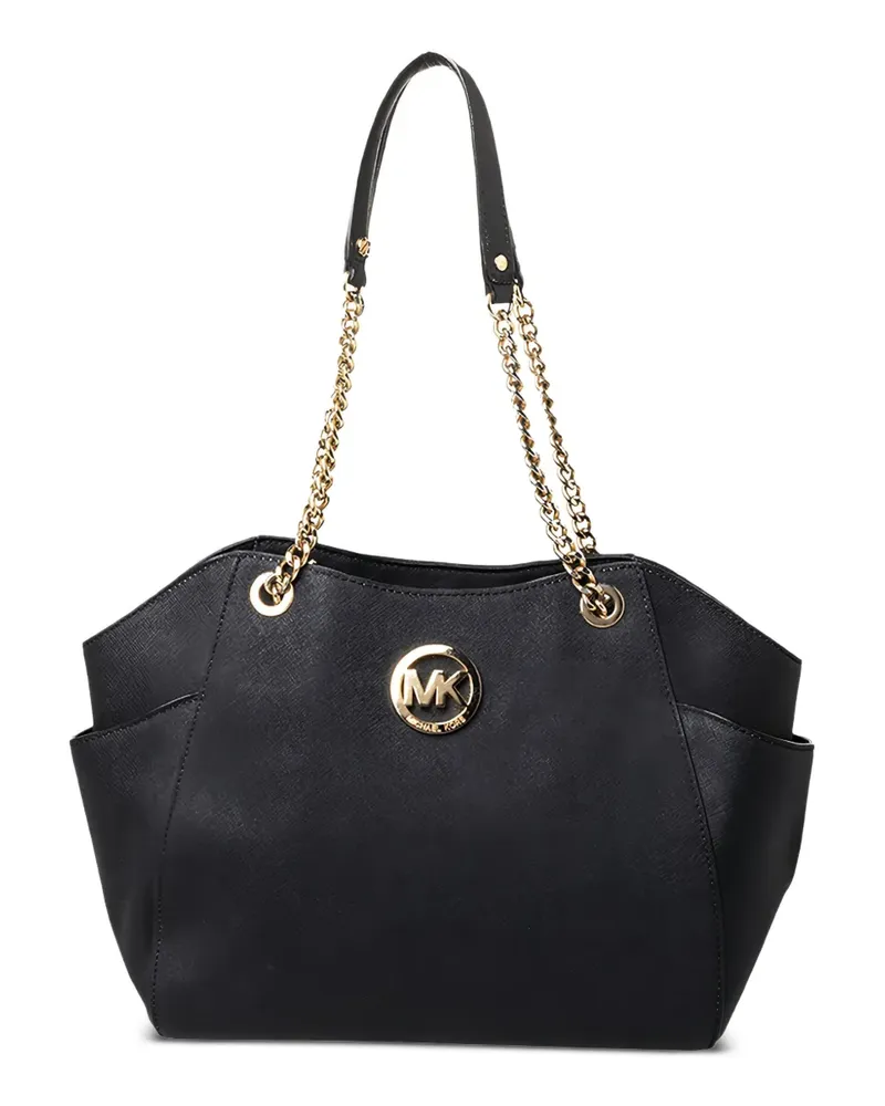 Michael Kors Jet Set Schultertasche - Schwarz Schwarz