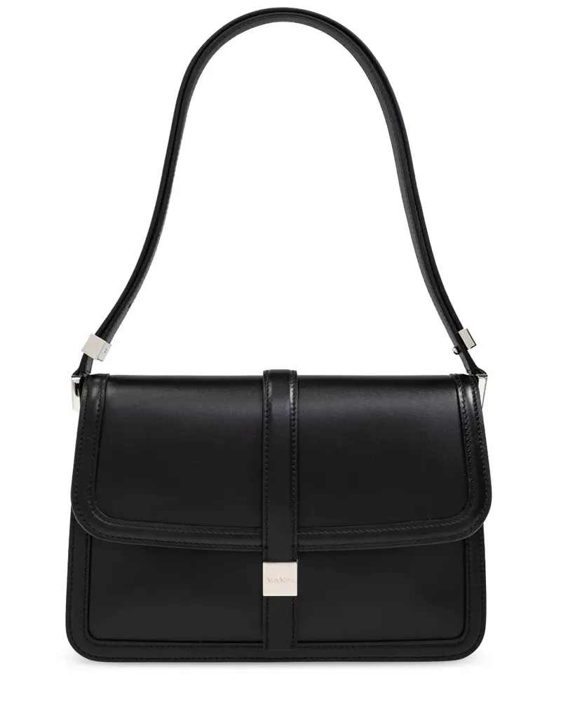 Max Mara Bianca Schultertasche - Schwarz Schwarz