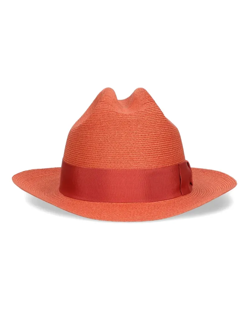 Borsalino Ennis Hut mit Schleife - Orange Orange