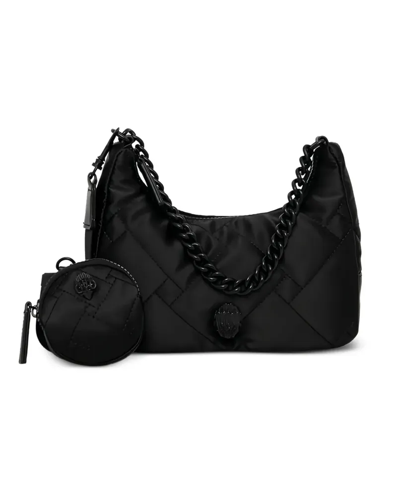 Kurt Geiger quilted chain crossbody bag - Schwarz Schwarz